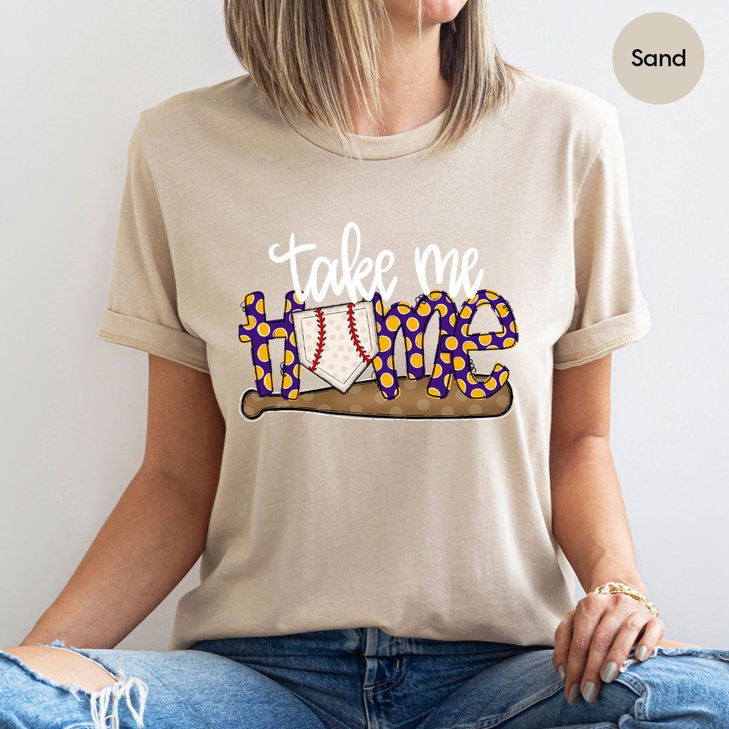 Baseball T-Shirt, Gifts for Her, Mom Outfit, Sister Shirt product image 55