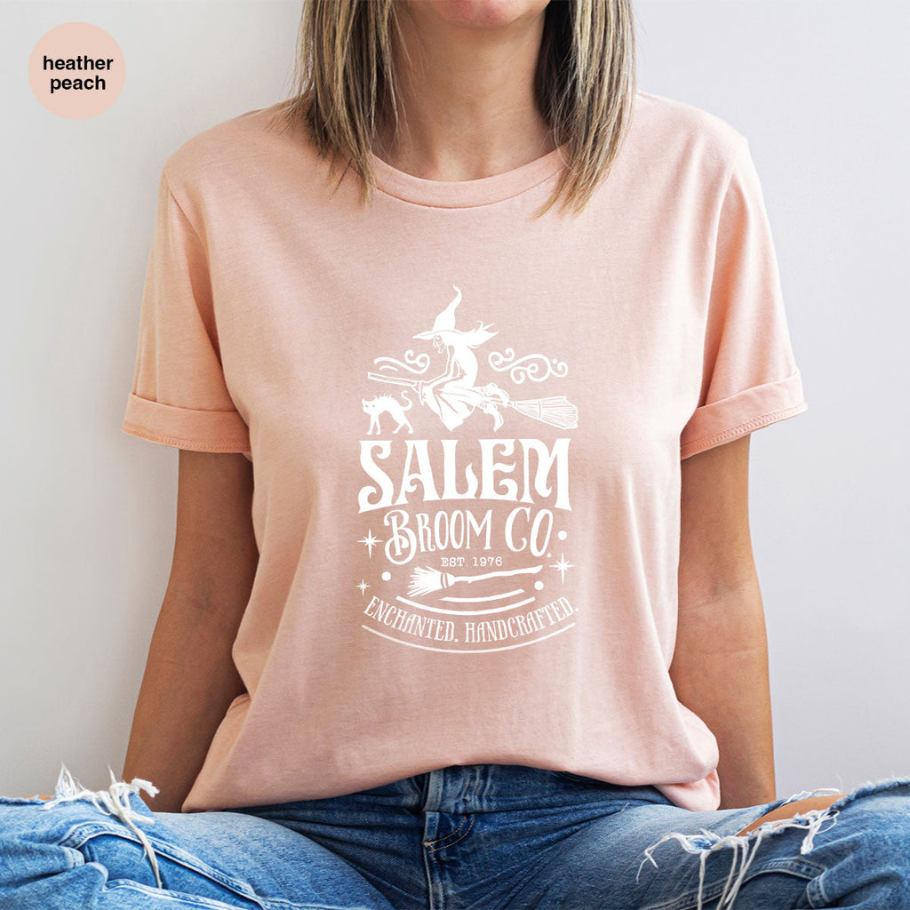 Halloween T-Shirt, Gifts, Salem Graphic Tees, Witchy Witch product image 60