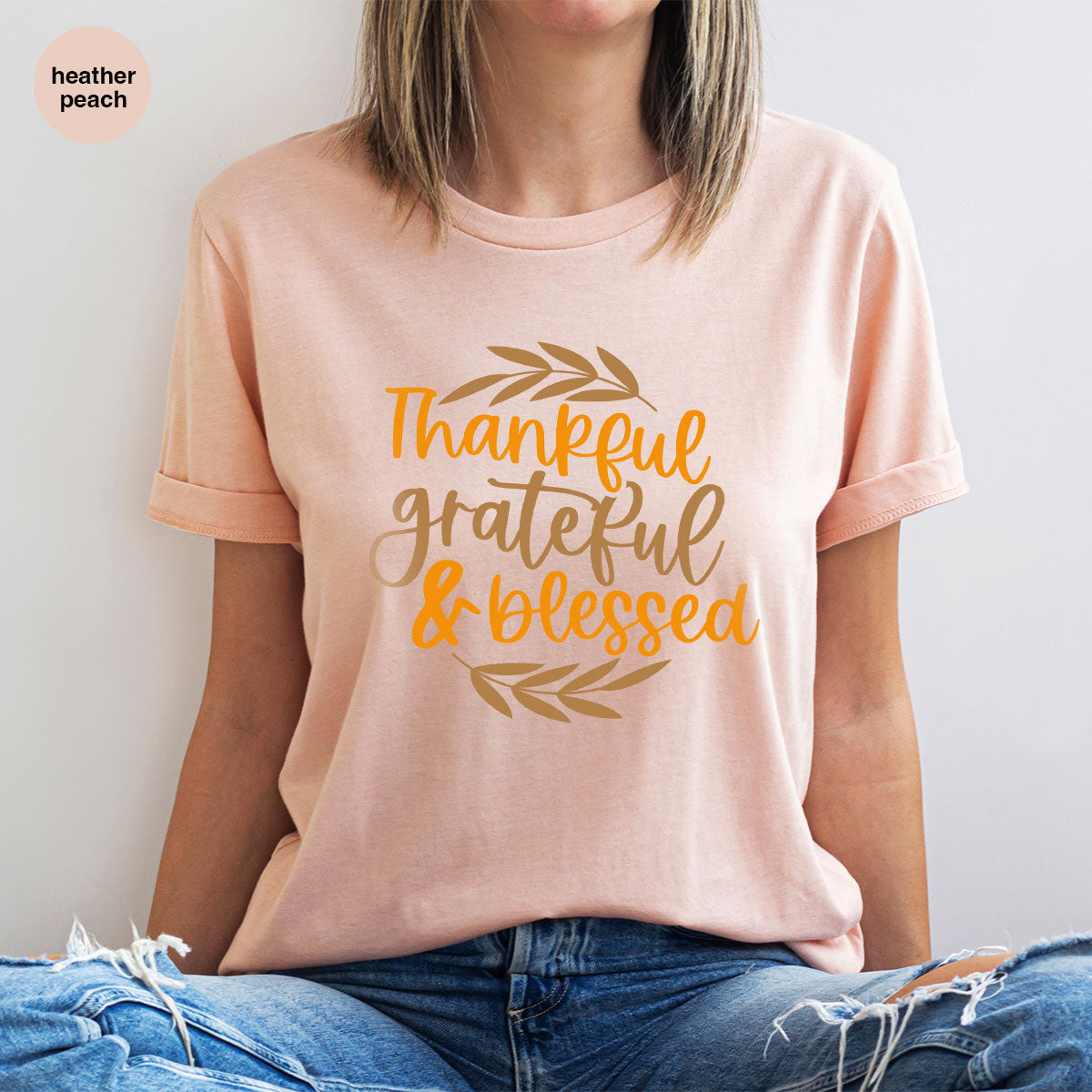 Fall Tshirt, Autumn Clothing, Gift for Her, Happy product image 56