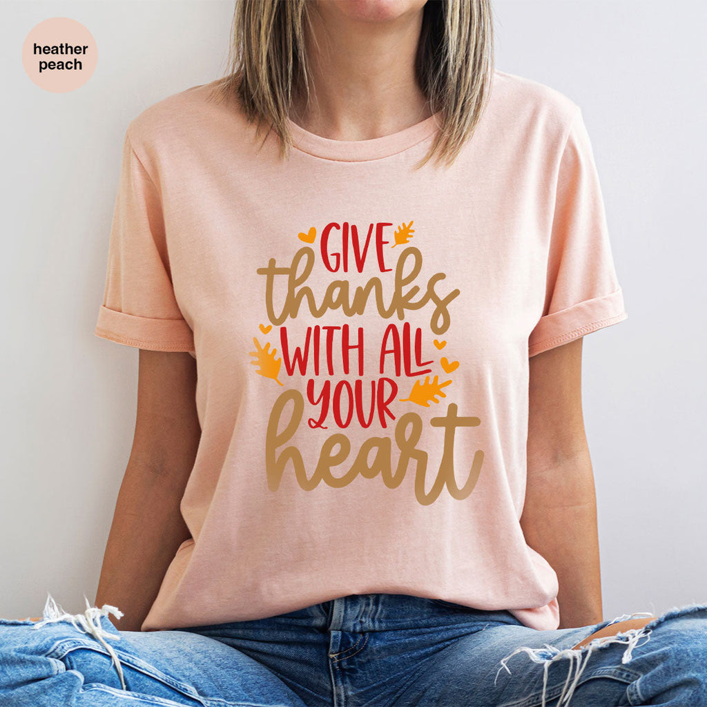 Cute Fall Clothing, Thanksgiving T-Shirt, Gift for Her product image 43