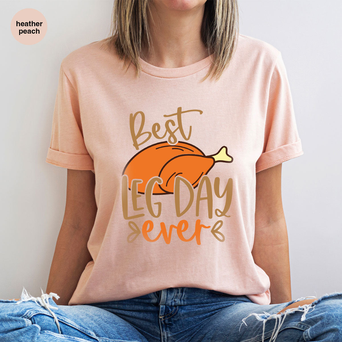 Funny Thanksgiving Shirts, Turkey Graphic Tees, Fall product image 82