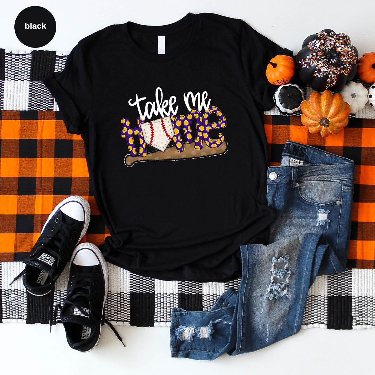 Baseball T-Shirt, Gifts for Her, Mom Outfit, Sister Shirt product image 39