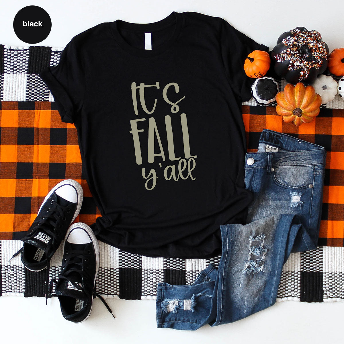 Fall Crewneck Sweatshirt, Its Yall T-Shirt, Gifts, for Her product image 134
