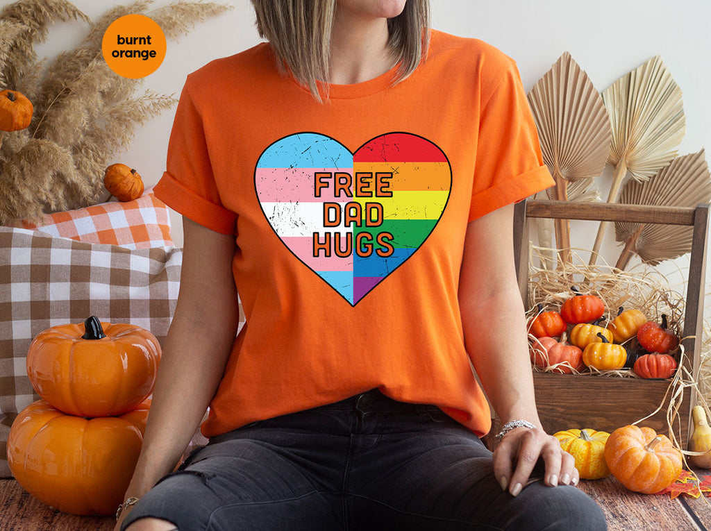 Free Dad Hugs Shirt, LGBT Pride T-Shirt product image 66