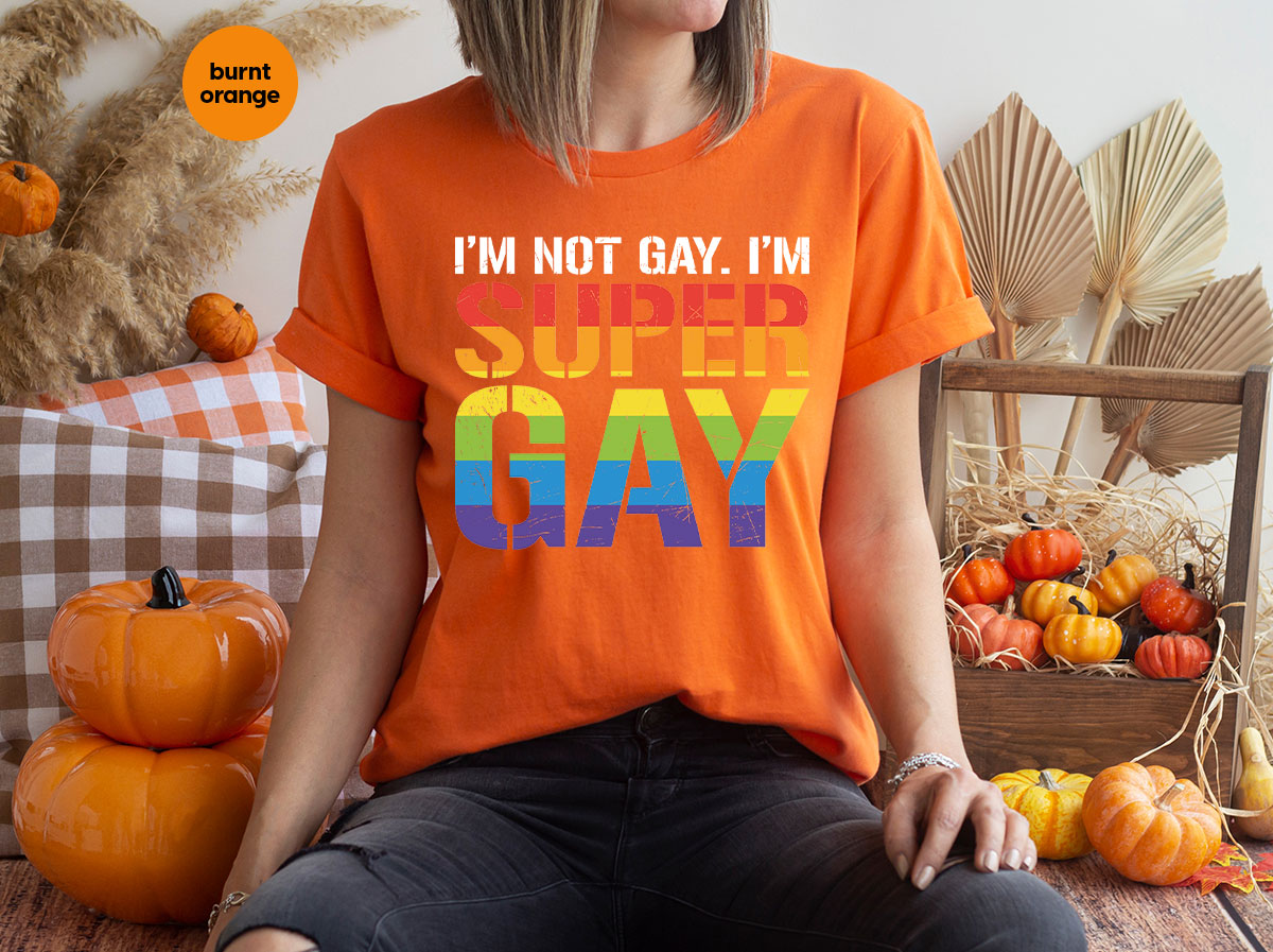 Super Gay Shirt, LGBT Power T-Shirt, Tee product image 60