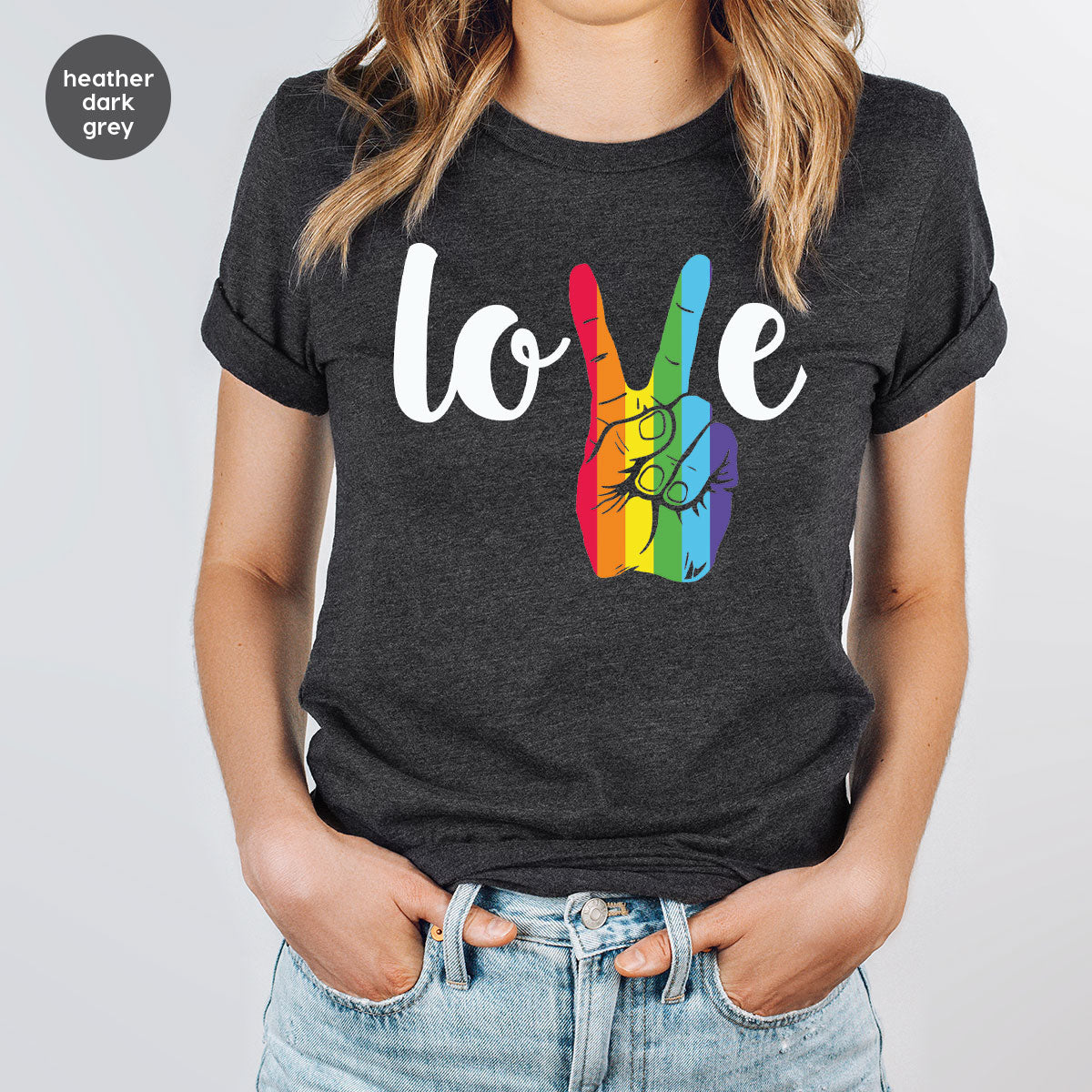 LGBT Love Shirt, Victory T-Shirt, Pride Tee, Glory product image 58