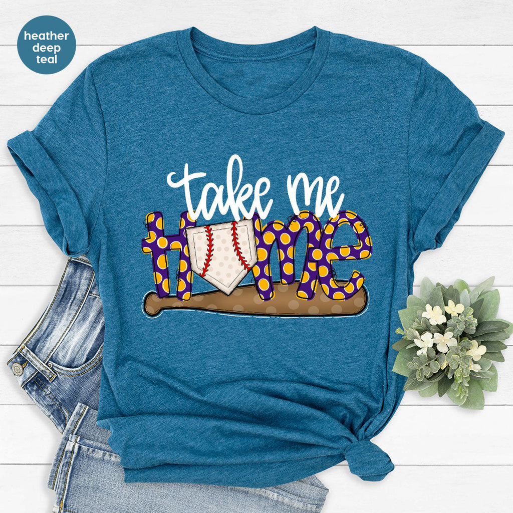 Baseball T-Shirt, Gifts for Her, Mom Outfit, Sister Shirt product image 41