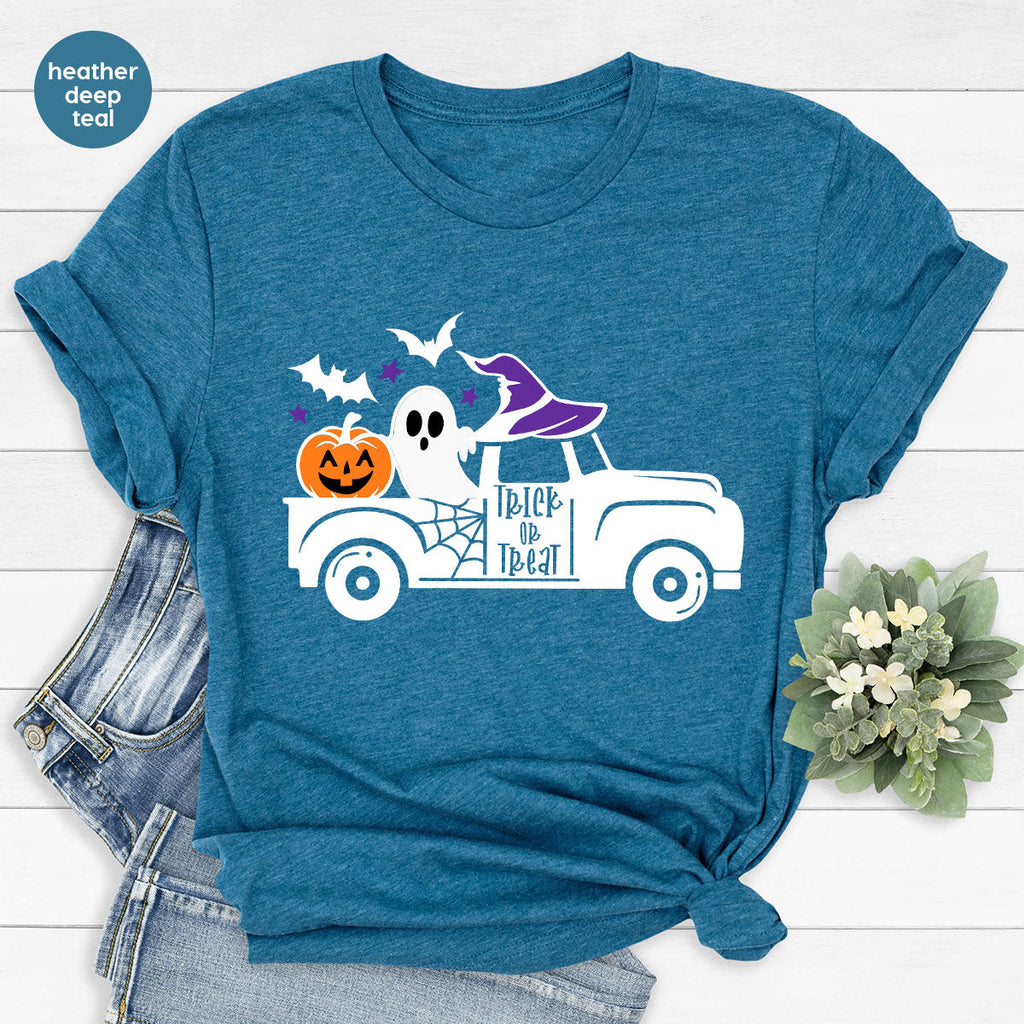 Halloween Sweatshirt, Gifts, Pumpkin Graphic Tees, Spooky product image 75