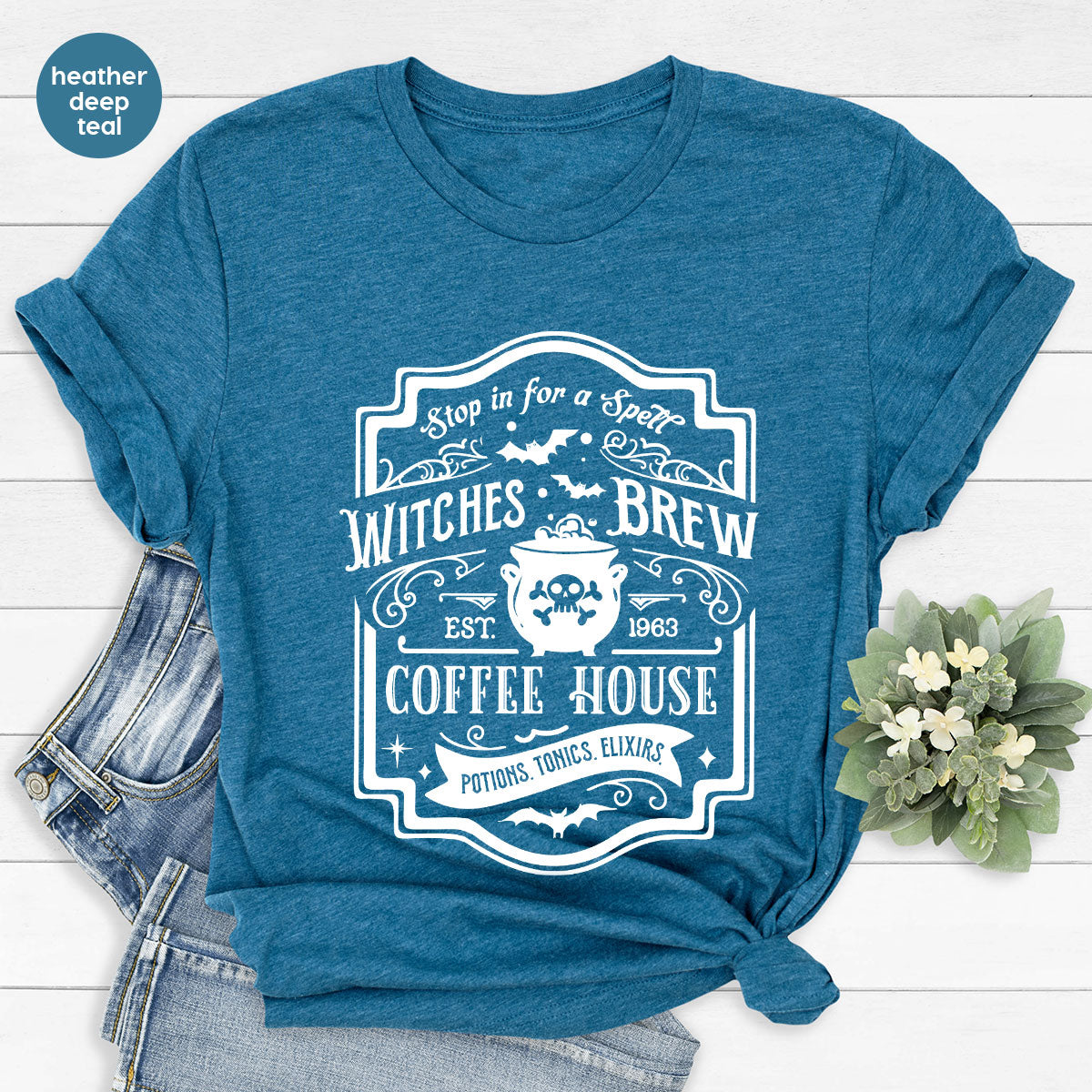 Halloween Shirt, Witchy Gifts, Spooky Season Tshirt, Spell product image 77