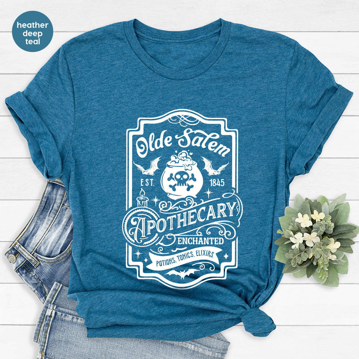 Spooky Season Clothing, Witches Crewneck Sweatshirts product image 50