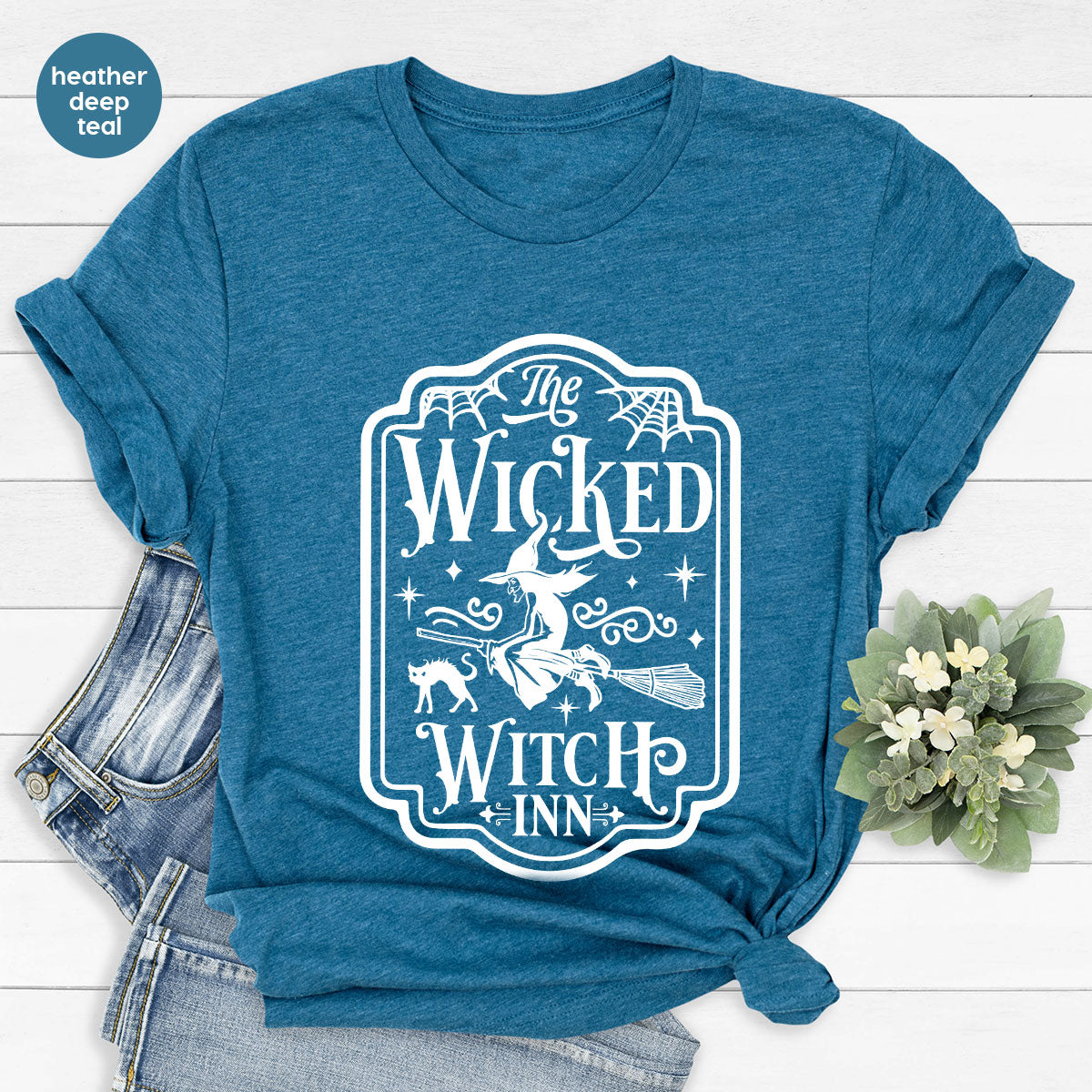 Witch Crewneck Sweatshirt, Halloween Shirts for Women product image 62