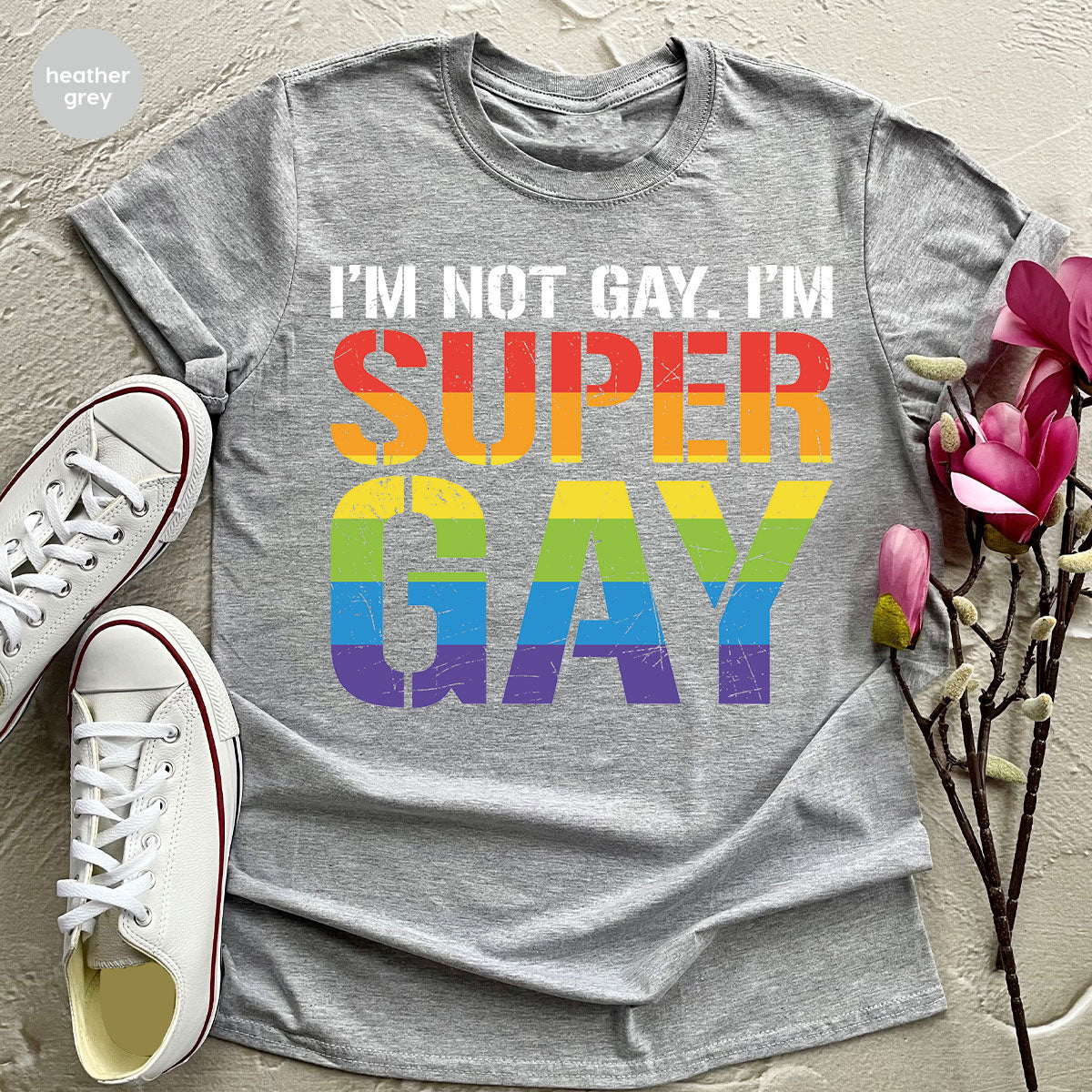 Super Gay Shirt, LGBT Power T-Shirt, Tee product image 64