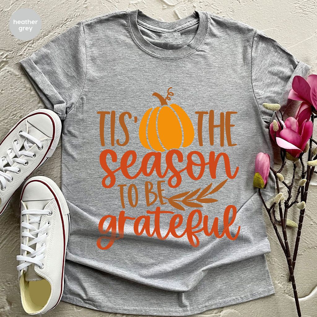 Fall T-Shirt, Autumn Crewneck Sweatshirt, Thanksgiving product image 137