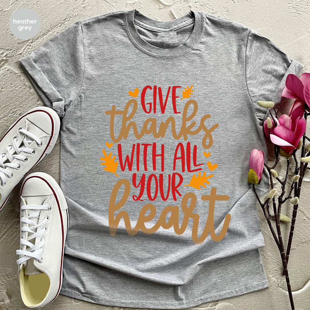 Cute Fall Clothing, Thanksgiving T-Shirt, Gift for Her product image 35