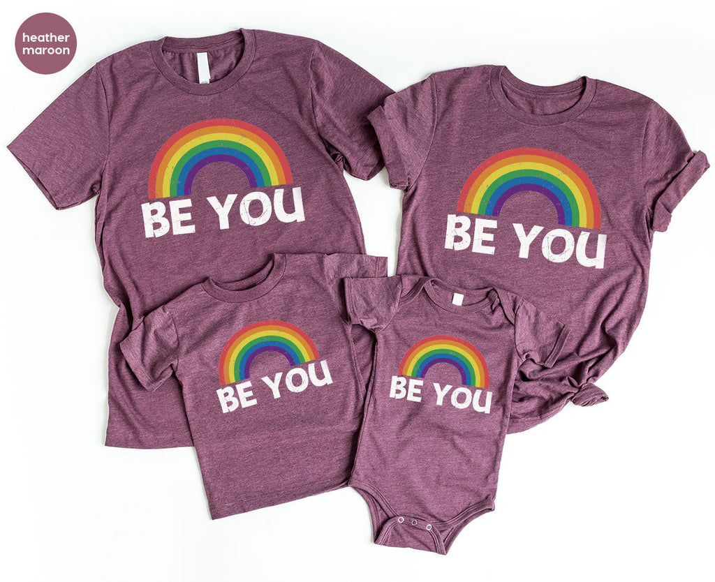Rainbow T-Shirt, Be You Shirt, LGBT Pride product image 68