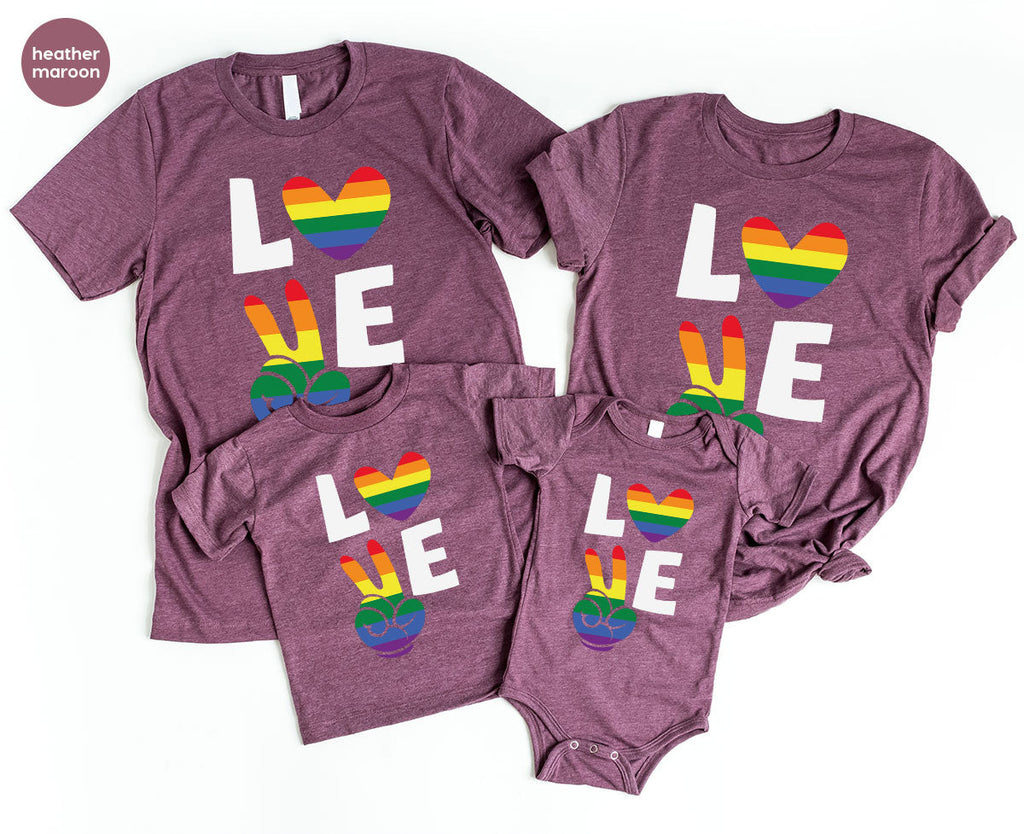 LGBT Love Shirt, Rainbow Glory T-Shirt, Pride Tee product image 74