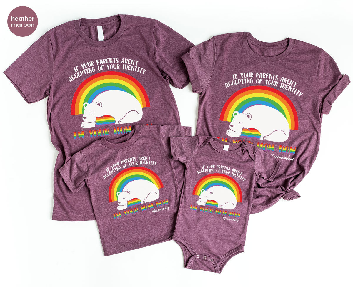 I'm Your Mom Now T-Shirt, Cute LGBT Glory Tee product image 74