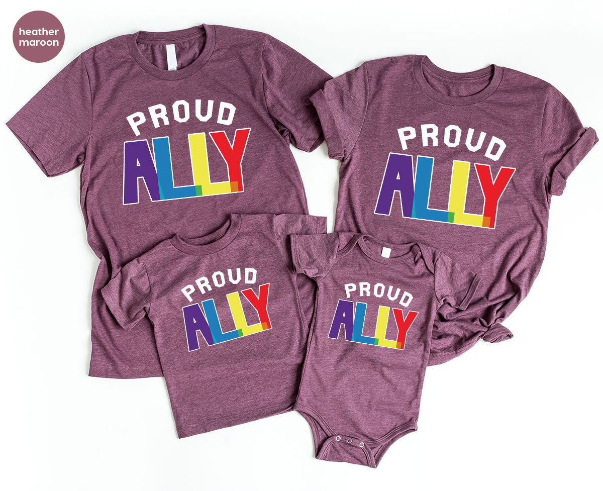 Proud Ally Shirt, LGBT T-Shirt, Tee product image 74