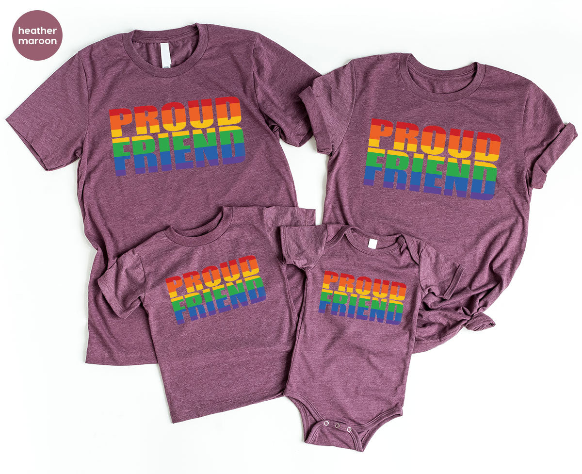 LGBT Friendship Shirt, Proud Friend T-Shirt, Gift Tee product image 72
