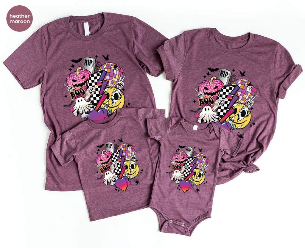 Halloween Shirt, Gifts, Spooky Season Pumpkin Graphic Tees product image 121