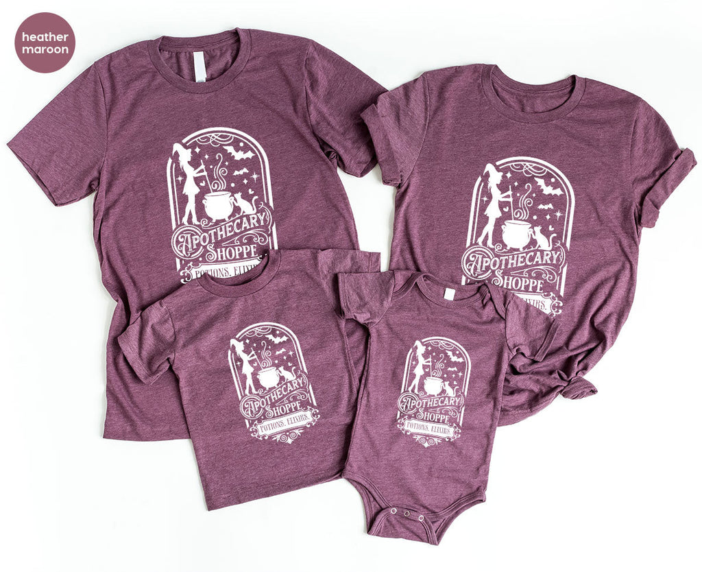 Funny Witch Shirt, Halloween Party Tshirt, Apothecary product image 140