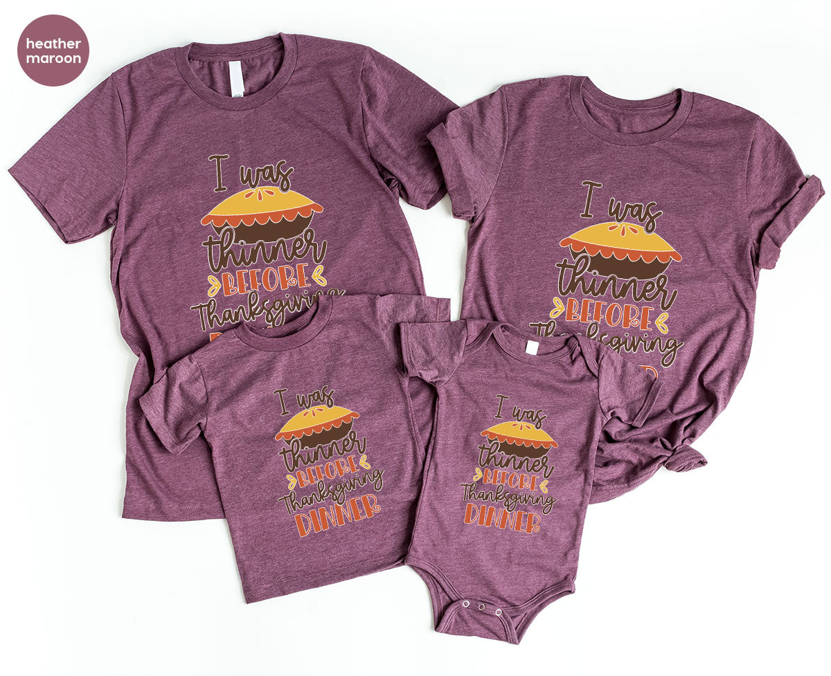 Funny Thanksgiving Shirt, Kids Fall Outfits, Matching product image 25