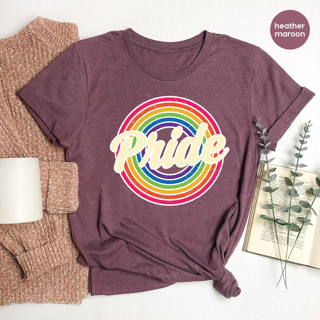 Pride Shirt, LGBT T-Shirt, Tee, Rainbow Graphic product image 69