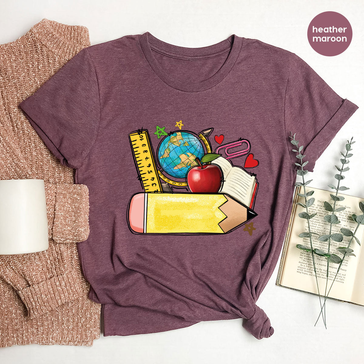 Funny Students Clothing, First Day of School Shirt, New product image 115