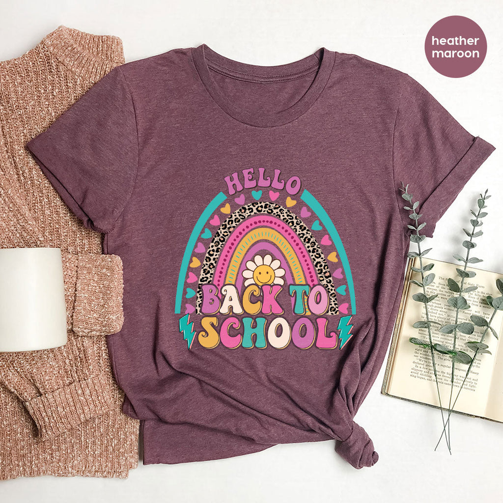 Inspirational Teacher Shirt, First Day Of School Clothing product image 16