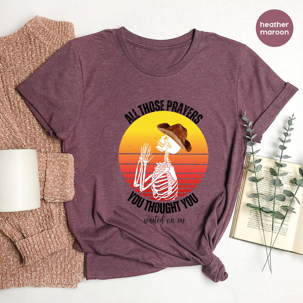 Halloween Crewneck Sweatshirt, Vintage Skeleton Shirt product image 141
