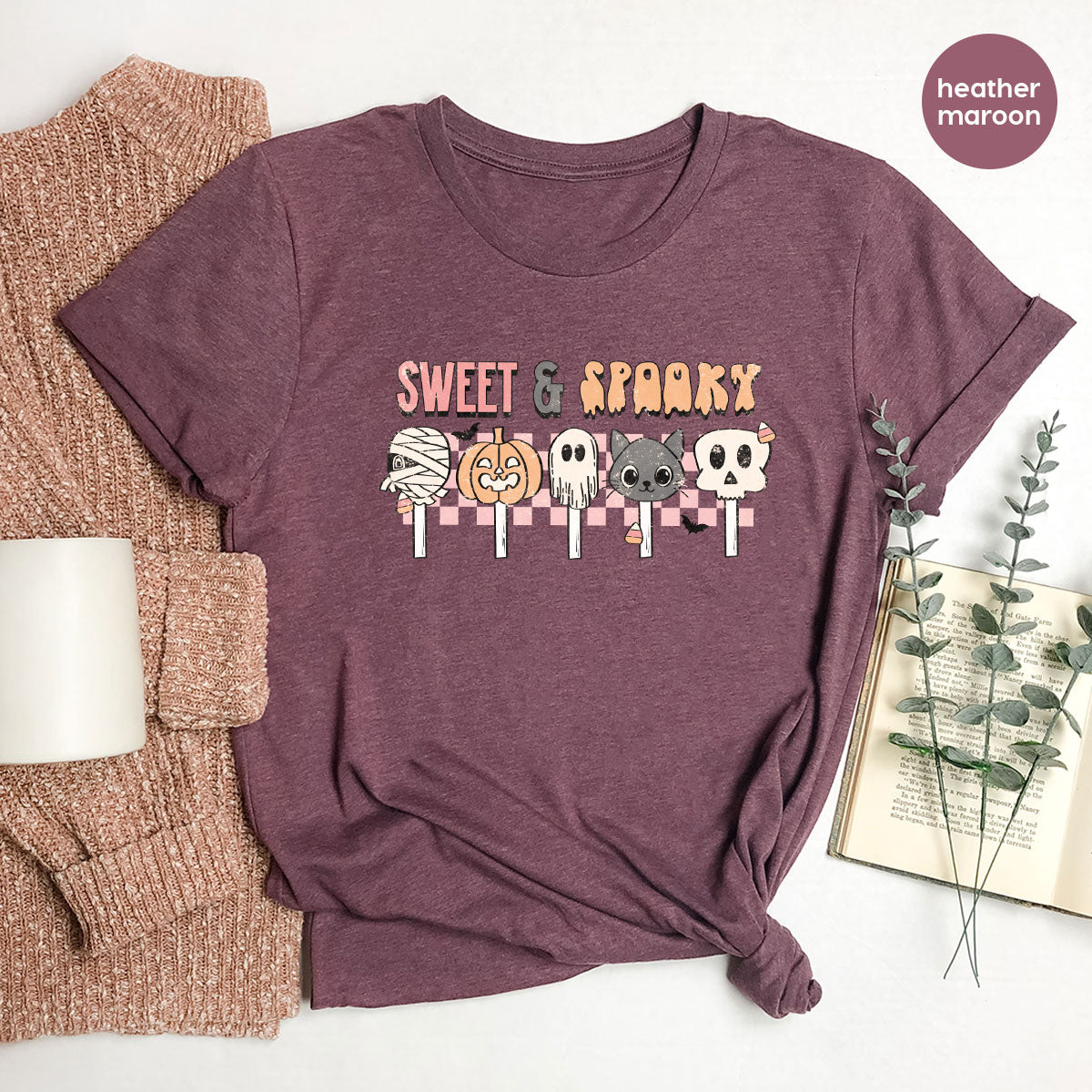 Retro Pumpkin T Shirt, Vintage Cat T-Shirt, Sweet Toddler product image 118