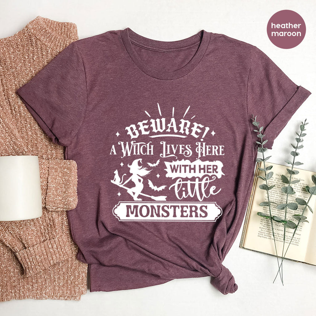 Funny Halloween Tshirts, Witch Shirt, Party Tshirt, Witchy product image 136