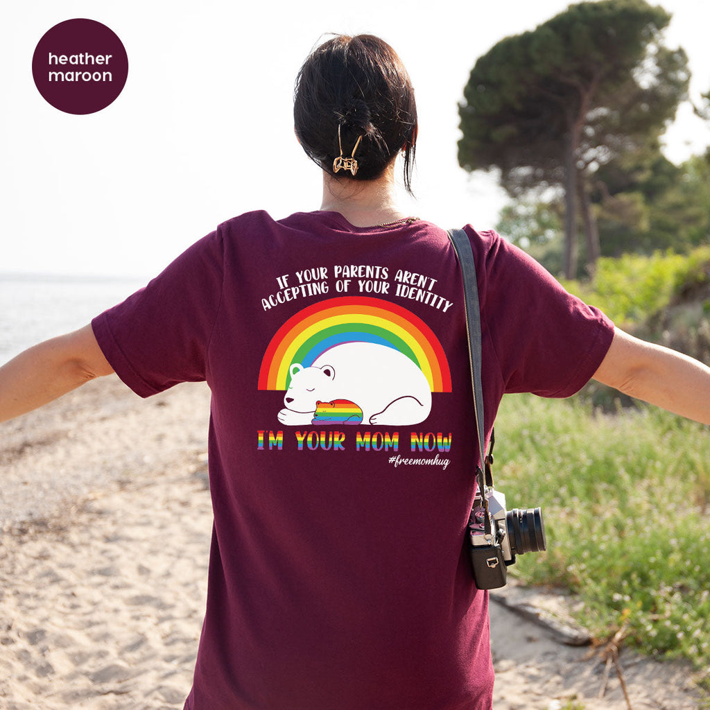 I'm Your Mom Now T-Shirt, Cute LGBT Glory Tee product image 73