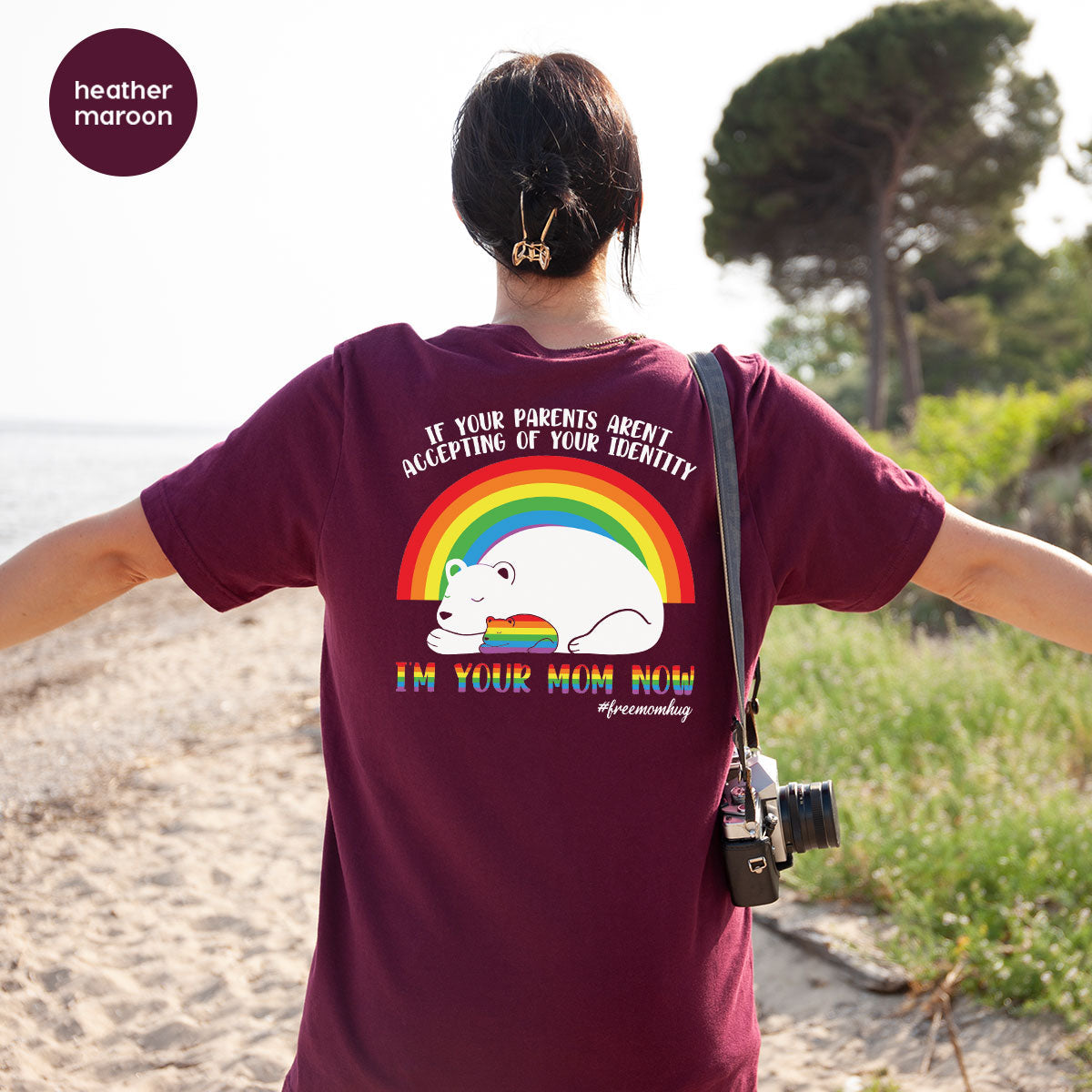 I'm Your Mom Now T-Shirt, Cute LGBT Glory Tee product image 73