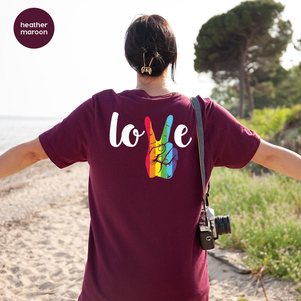 LGBT Love Shirt, Victory T-Shirt, Pride Tee, Glory product image 64