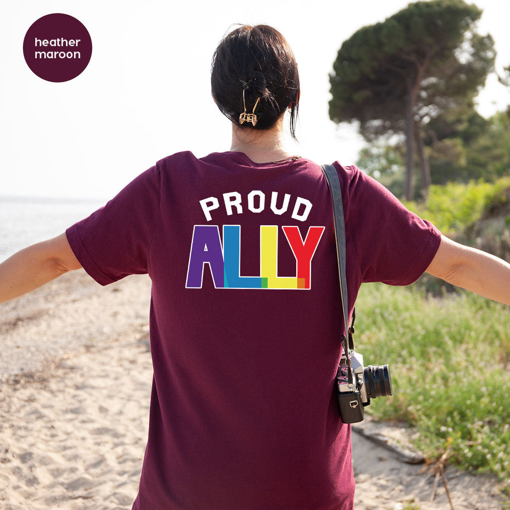 Proud Ally Shirt, LGBT T-Shirt, Tee product image 73