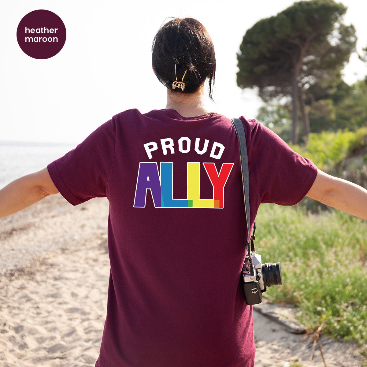 Proud Ally Shirt, LGBT T-Shirt, Tee product image 73