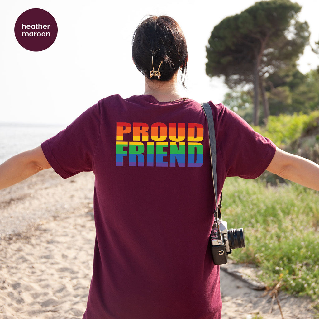 LGBT Friendship Shirt, Proud Friend T-Shirt, Gift Tee product image 71