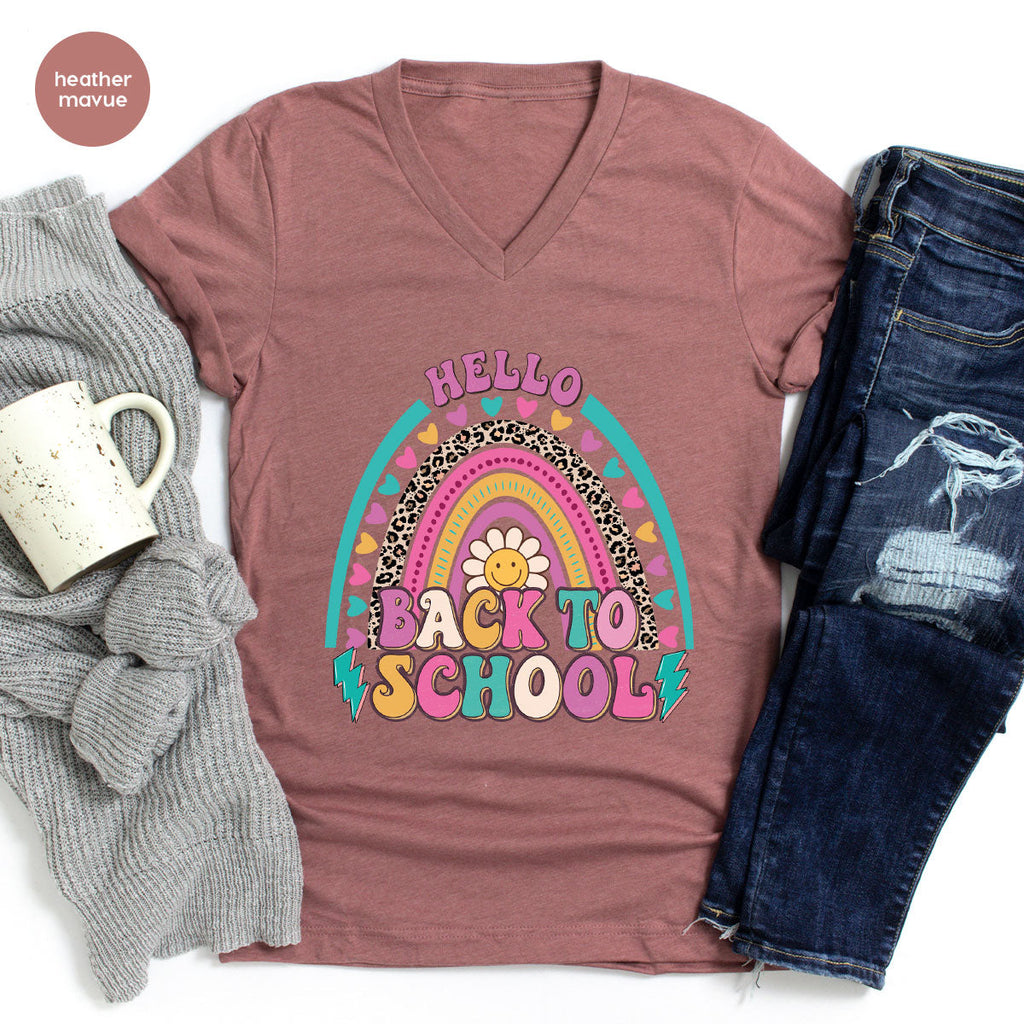 Inspirational Teacher Shirt, First Day Of School Clothing product image 17