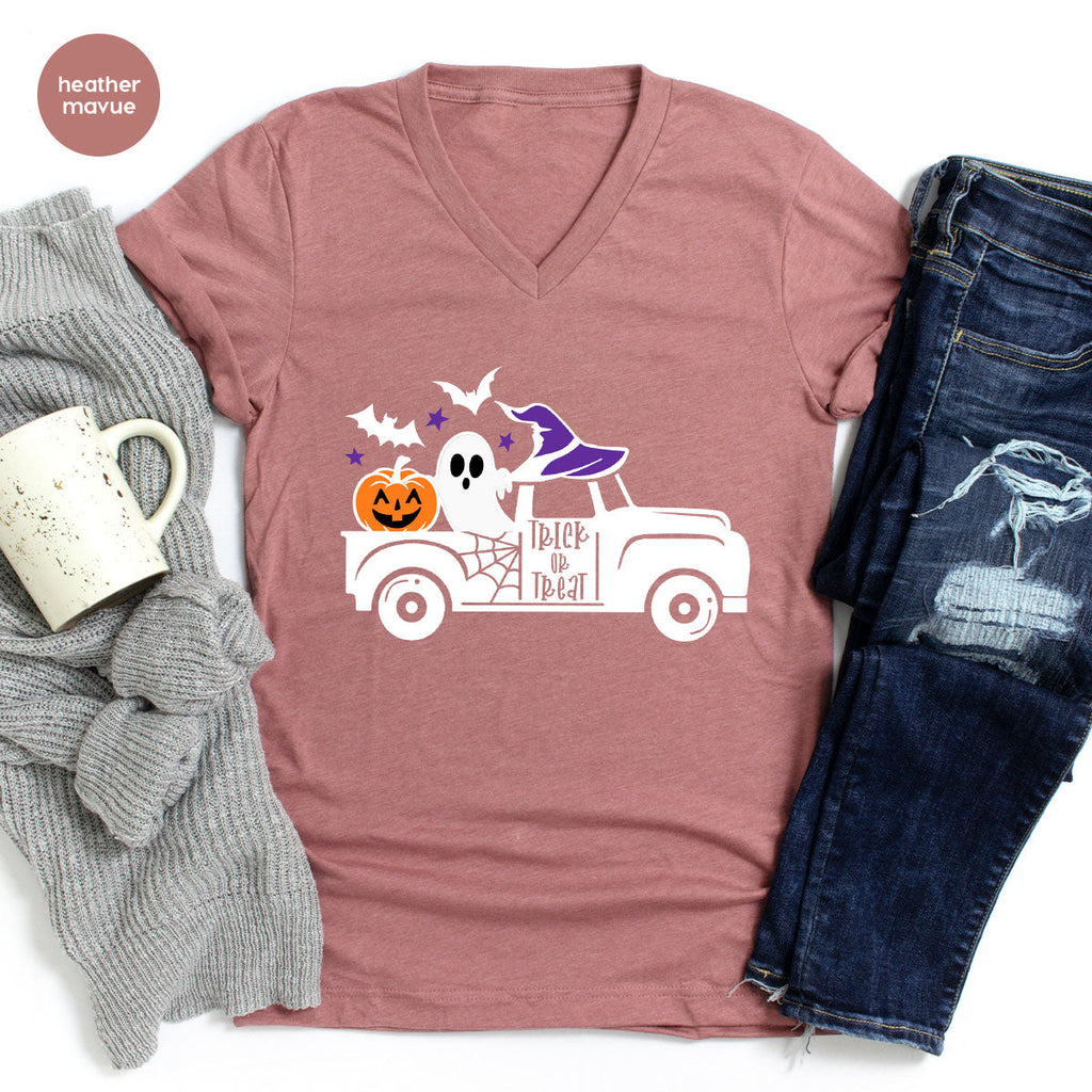 Halloween Sweatshirt, Gifts, Pumpkin Graphic Tees, Spooky product image 82