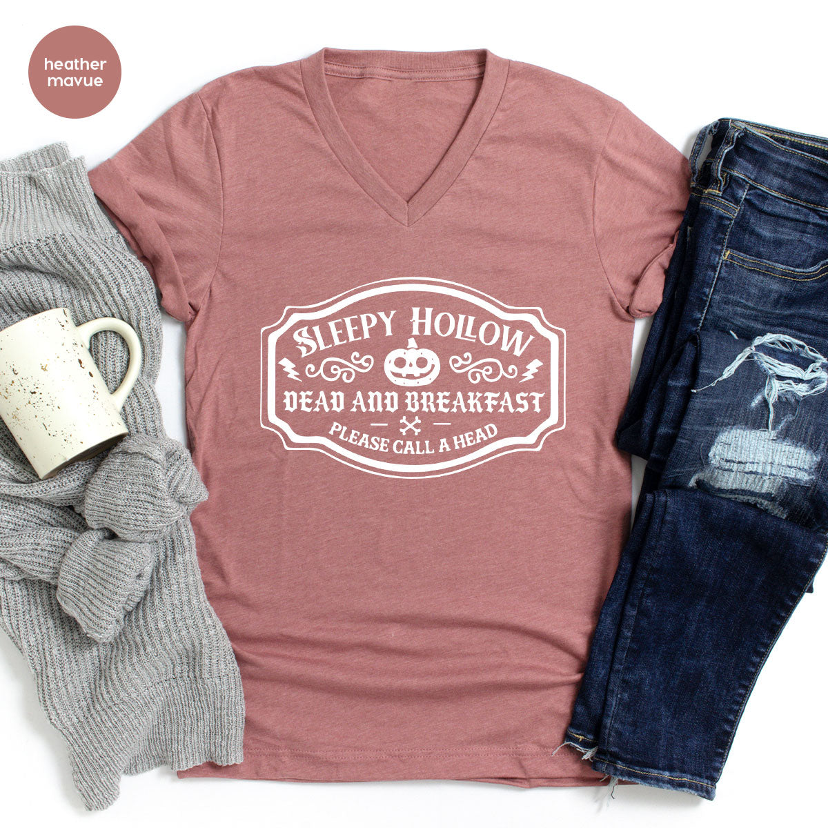 Halloween Sweatshirt, Pumpkin Graphic Tees, Funny Farmer product image 87