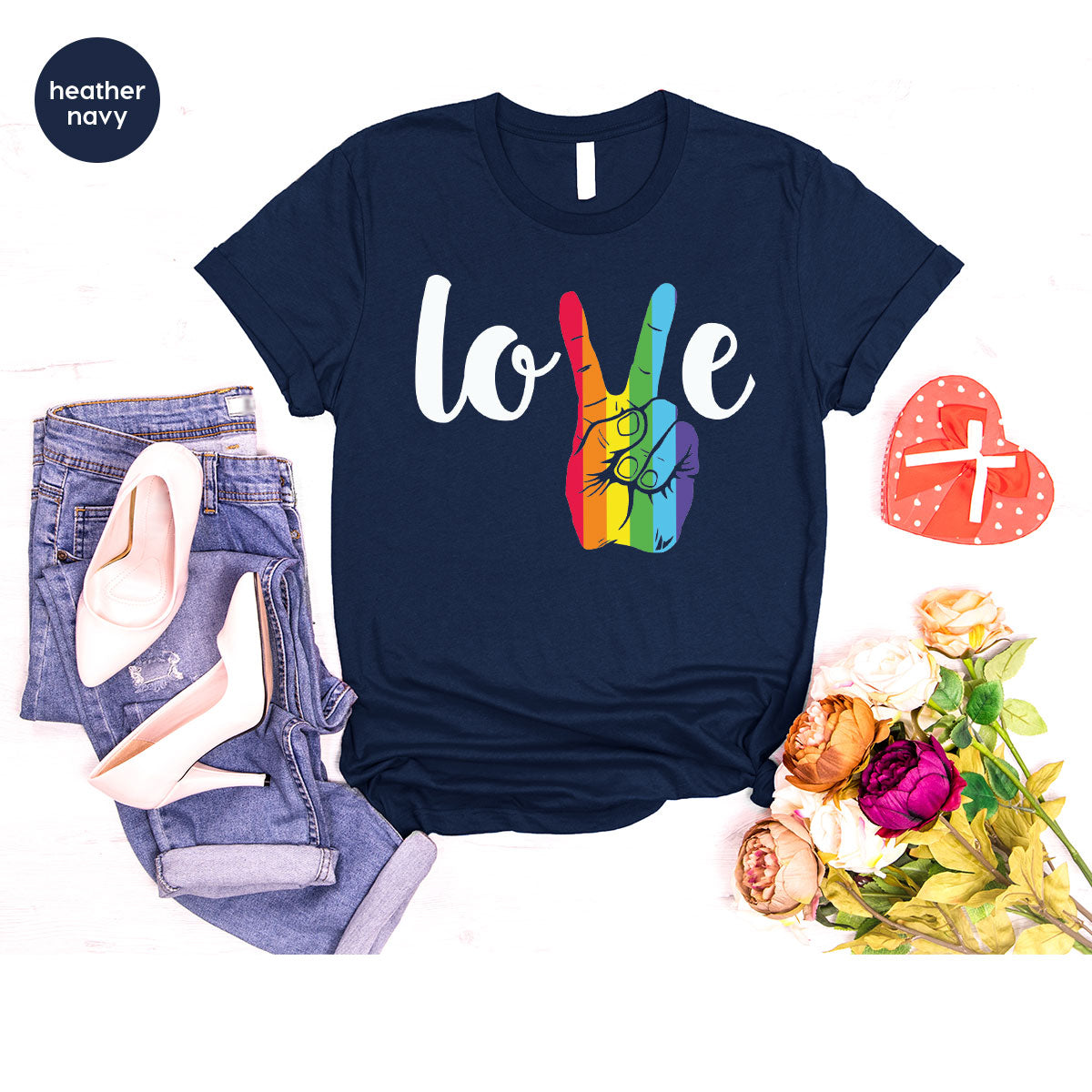 LGBT Love Shirt, Victory T-Shirt, Pride Tee, Glory product image 69