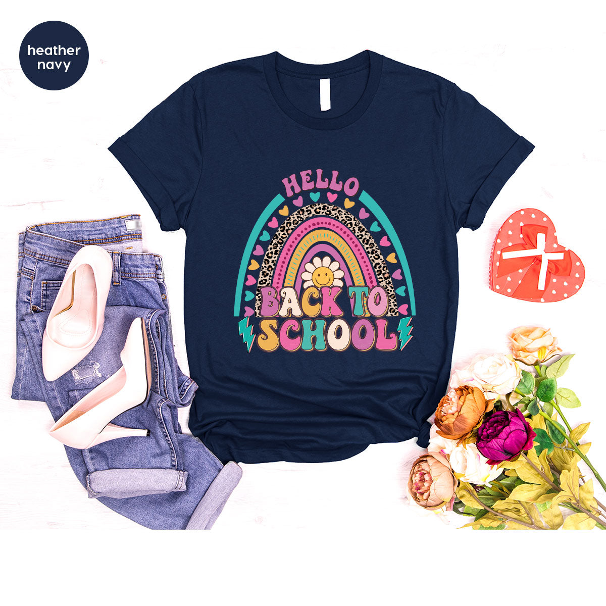 Inspirational Teacher Shirt, First Day Of School Clothing product image 19