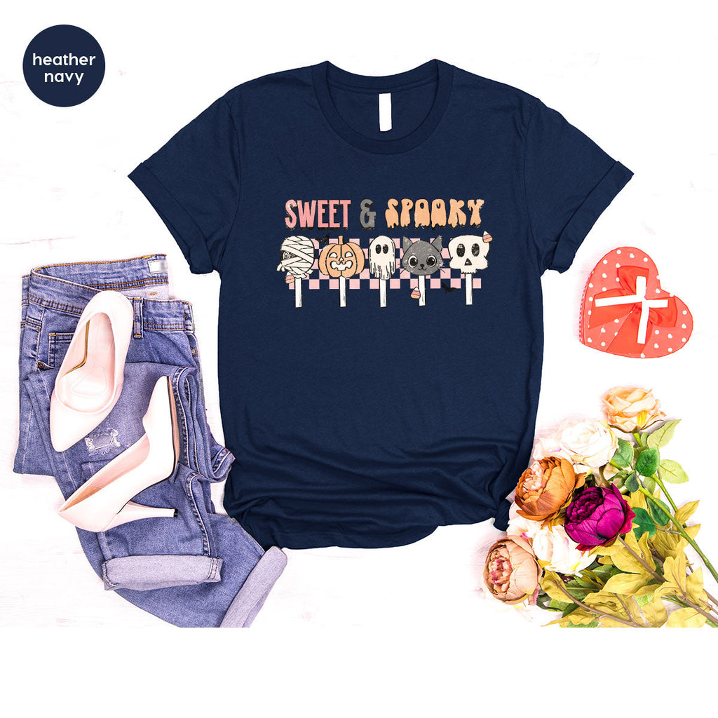 Retro Pumpkin T Shirt, Vintage Cat T-Shirt, Sweet Toddler product image 124
