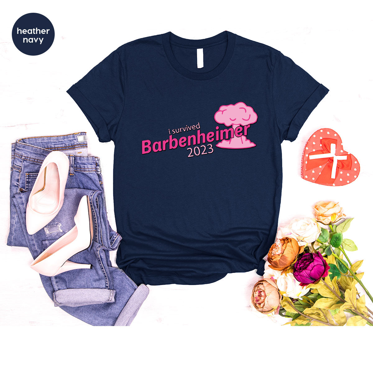 Barbenheimer Shirt, Barbie Movie T-Shirt, Fan Oppenheimer product image 121