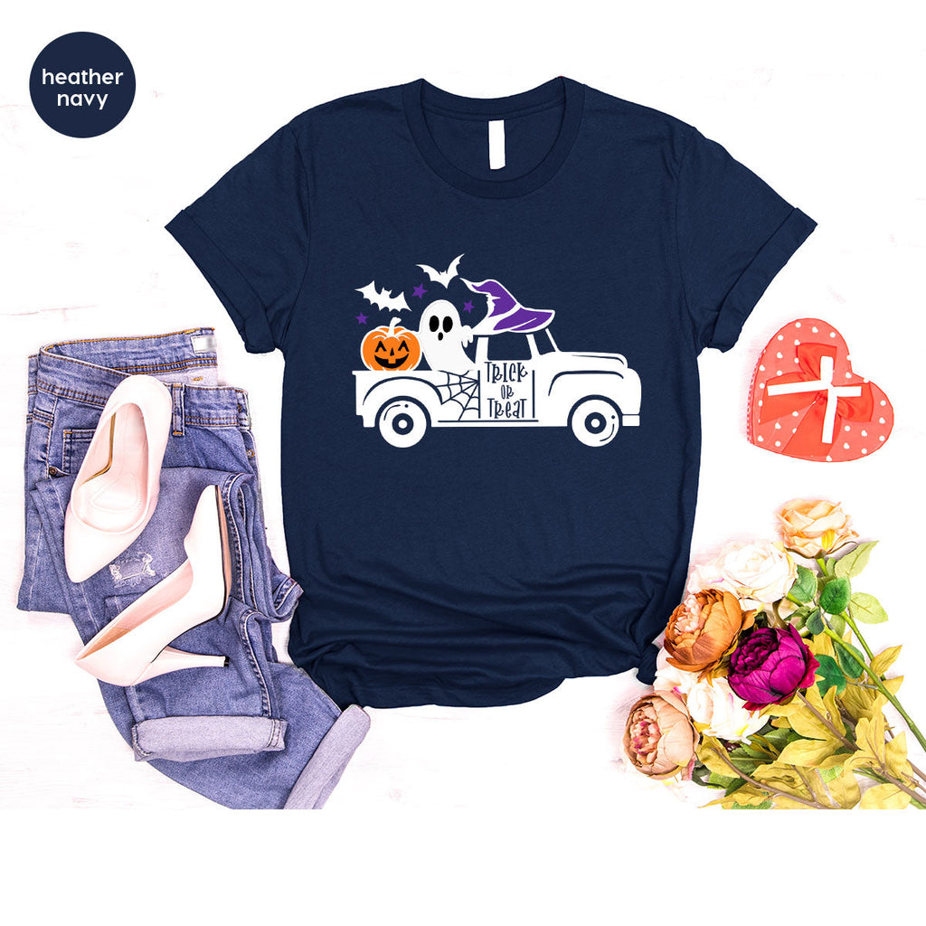 Halloween Sweatshirt, Gifts, Pumpkin Graphic Tees, Spooky product image 85