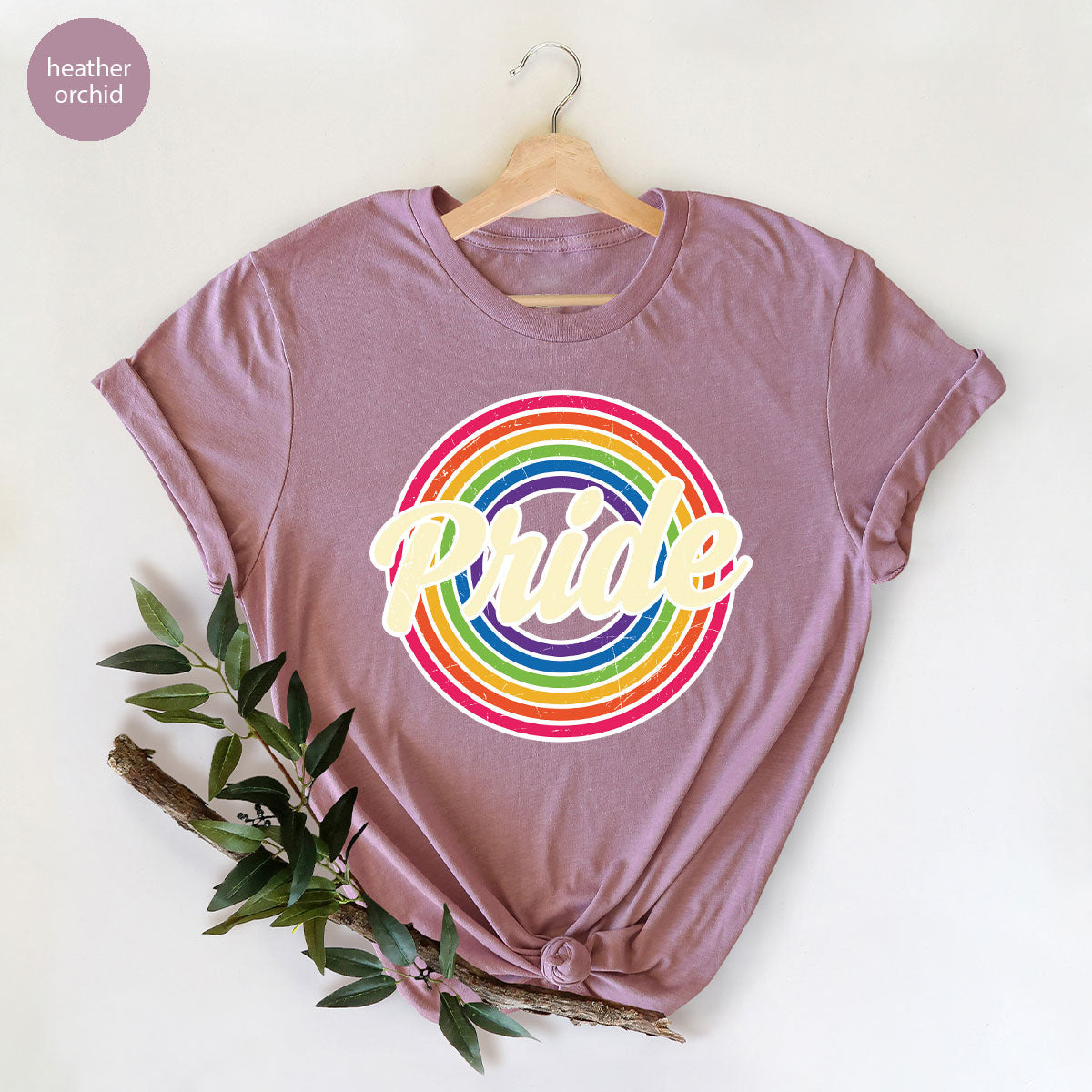 Pride Shirt, LGBT T-Shirt, Tee, Rainbow Graphic product image 76