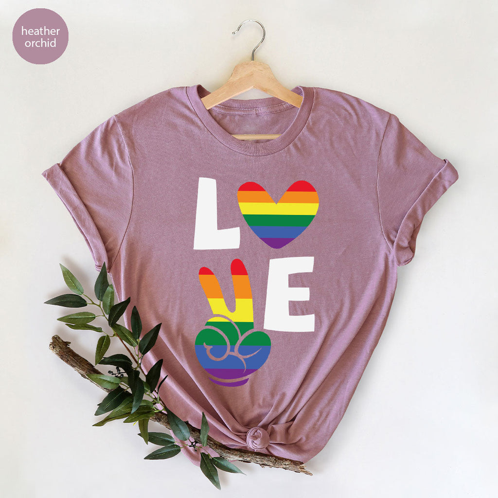LGBT Love Shirt, Rainbow Glory T-Shirt, Pride Tee product image 79