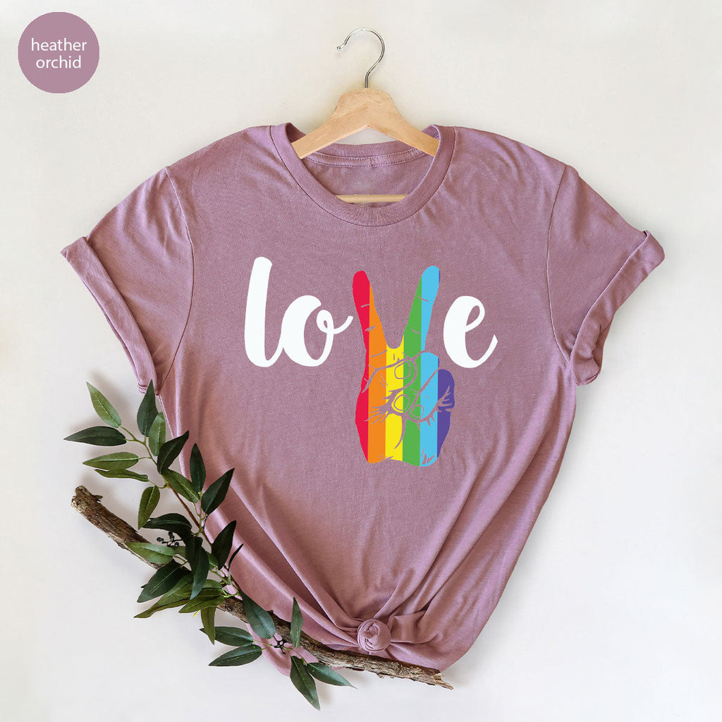 LGBT Love Shirt, Victory T-Shirt, Pride Tee, Glory product image 70