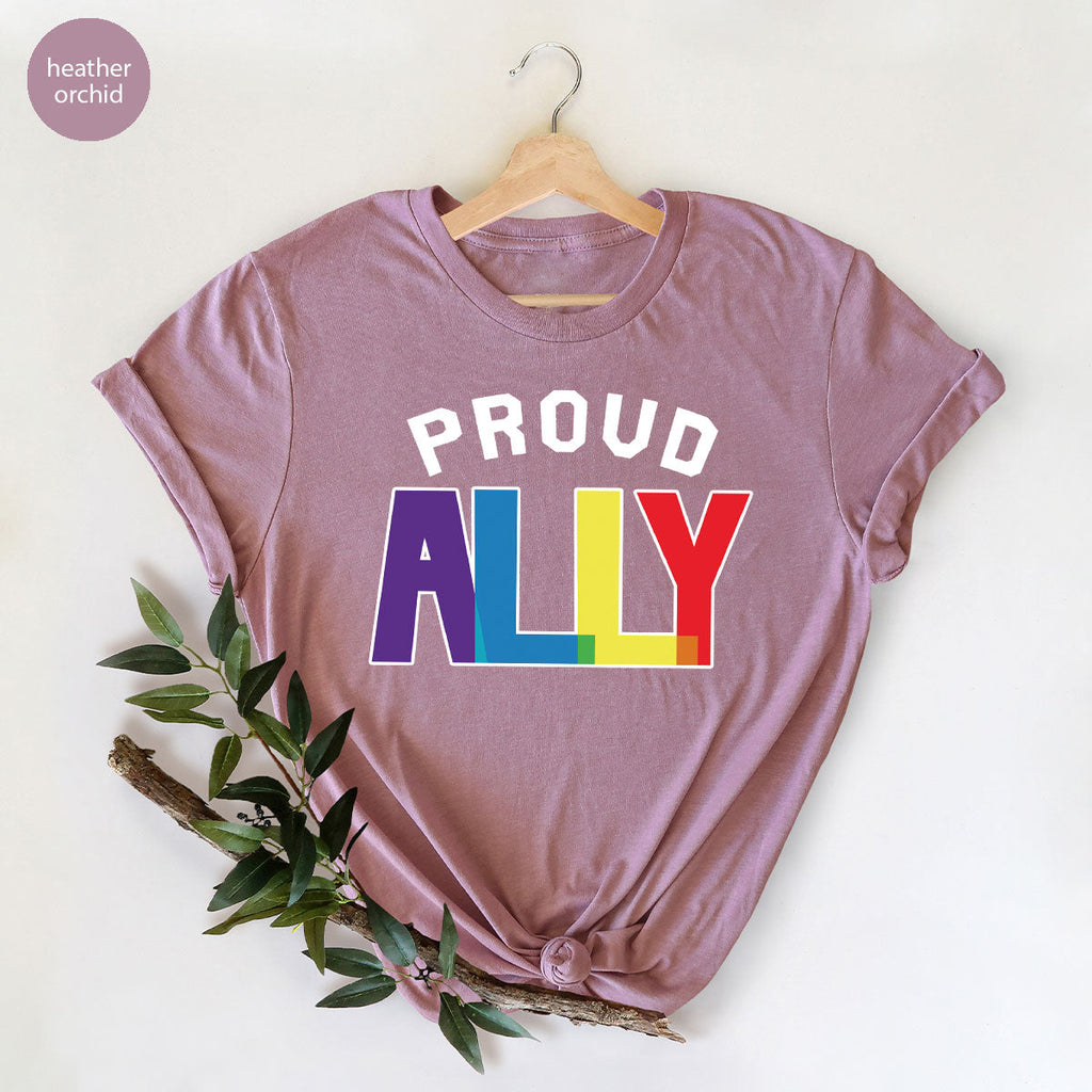 Proud Ally Shirt, LGBT T-Shirt, Tee product image 79